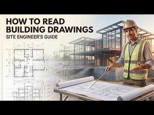 How to Read Construction Drawings Easily | Civil Engineering Basics