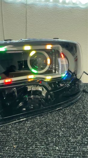 PRIMO DYNAMIC LIGHTING on Instagram: "Dodge ram 2009–2019 quad model headlights. These headlights have color match paint, bi-led projectors, RGB/chasing specific halo ring, small Rgb/chasing halo ring around projectors🔥🔥🔥 Have any questions send us an email at info@primodynamic.com Interested in a set? Please checkout our website at primodynamic.com for all the styles & options we have available #customheadlights #customwork #truckmods #headlights #customlights"
