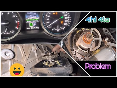 Toyota Land Cruiser 4lo light blinking how to solve this case