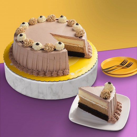 Time to order a Triple Delight! 😋 Celebrate with #GoldilocksPH's Triple Delight Cake for layers of chocolate, vanilla and mocha goodness. Perfect panghimagas para kay mama, papa, at ang buong pamilya! Order now via 👇 🔍 www.goldilocksdelivery.ph 📞 8888-1-999 🛵 GrabFood: bit.ly/goldigrab 📲 foodpanda: bit.ly/goldifp | Goldilocks