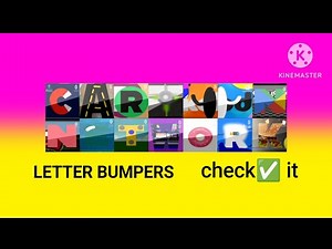 Cartoon Network Letter bumpers check it reanimated to logos