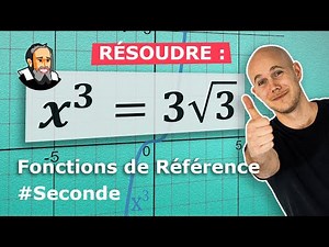 Fonction CUBE - Résolutions d'ÉQUATIONS - Exercice Corrigé - Seconde