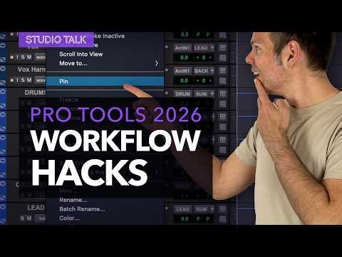 Pro Tools 2026 is HERE: 8 Features to Increase Your Editing Speed