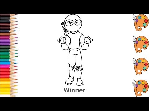 Winner - Sketch Art and Paint | Step by step tutorial | Pencil to Palette