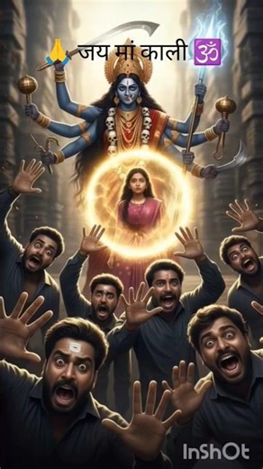 Jab Maa Kaali Khud Aayi Beti Ki Raksha Karne😱🔥 #shorts #mahakali #trending #bhakti #story