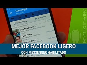 Mejor aplicación de Facebook Lite con Messenger funcional ¡¡Créatelo tu mismo!!