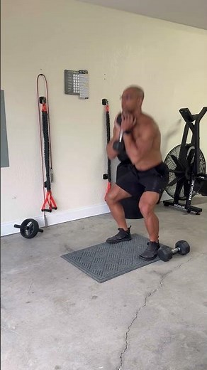 Dumbbell Goblet Squat