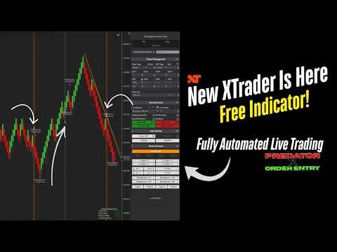 FREE XTrader Indicator is Here! Live Trading and Fully Automated with Predator X Order Entry