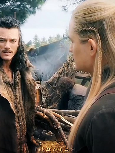 Bard and Legolas Funny Moment
