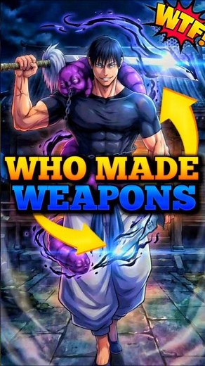 How Cursed Weapons Are Made In Jujutsu Kaishen 🤔💥 |#jujutsukaisen #jjkweponsmake |HomysAnime