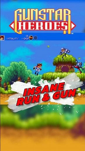 Gunstar Heroes – The Most INSANE Run ‘n Gun on the Sega Genesis #nintendo #retro #gaming
