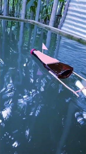How to make a Homemade Propeller Boat#supscripe #shorts #createvideo