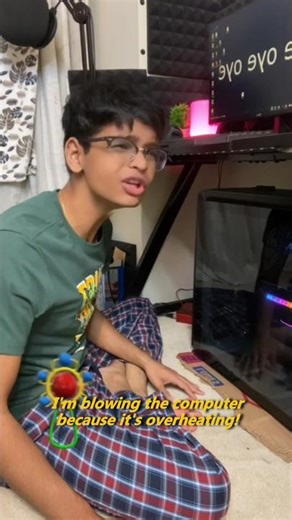 Youngest Child Acting Smart with the Computer