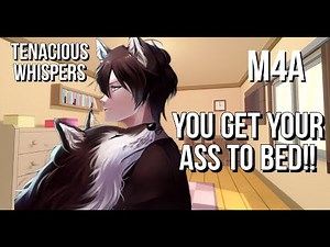 Wolf Boy Roommate Drags Your Neko-Ass to Bed (neko listener asmr)