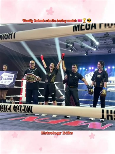 Zainab wins boxing match - highlights and reaction