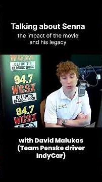 The legacy of Ayrton Senna - from IndyCar Driver David Malukas
