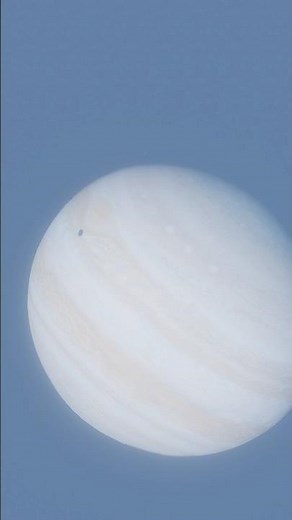 The Fastest Moon in the Solar System — Metis Over Jupiter