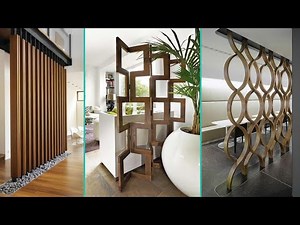 100+ Trendy Living Room Partition Design Ideas | Room Separator Designs / Living Room Divider Ideas