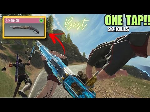 THE BEST HSO SHOTGUN ONE TAP BUILD FOR BR |22 kills Solo v Squad Gameplay CODM