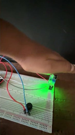 How an IR sensor red works (object detection system)