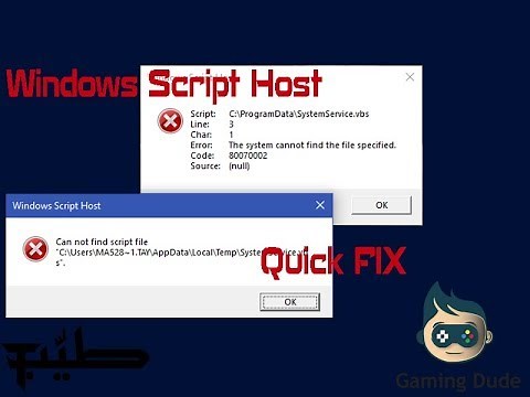 How to remove Windows Script Host Error, Quick Way 2018