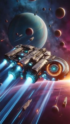 Futuristic Spacecraft ✨ Interstellar Video NFT Collection