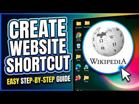 How to Create Desktop Shortcut for Any Website in Windows 11 Chrome Tutorial