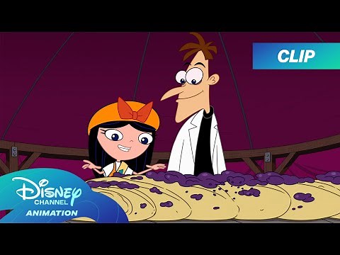 Isabella’s Giant Strudel Plan with Dr.Doofenshmirtz! | Phineas and Ferb | ‪@disneychannelanimation‬