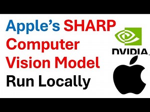 Apple's SHARP Computer Vision Model - Install and Run Locally