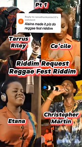 2.3K reactions · 176 shares | Riddim Request Part 36. Reggae Fest Riddim Part 1 #tarrusriley #cecile #etana #christophermartin #reggaefestriddim #riddim #riddims #reggae #reggaemusic #reggaelovers #jamaicamusic #jamaicanmusic #caribbean | Robert Zhuwao Robert Zee | Facebook