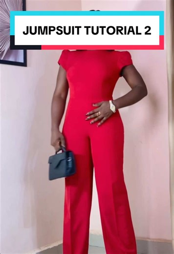 Drafting Back Trouser Pattern for Jumpsuit Tutorial