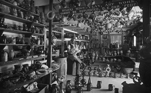 Remembering George Ohr The flamboyant potter George Ohr, an “apostle of individuality” who turned clay into fine-art pieces, was born in Biloxi on July 12, 1857. The son of German immigrants, Ohr studied under Joseph Fortune Meyer of the Newcomb College Art Pottery program, toured pottery studios across the country and was influenced by the Arts and Crafts movement. Ohr discovered the potter’s wheel as a young adult and devoted his life to crafting dynamic pottery with twisted features, thin sid