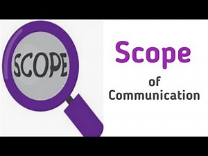 Scope of communication in Hindi