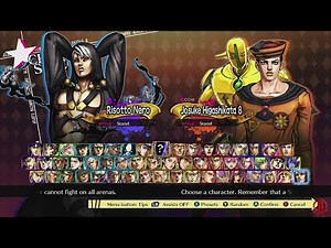 JoJo's Bizarre Adventure: All-Star Battle R - All Characters & Colors + Stages & DLC (Risotto Nero)