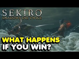 What Happens If You Beat The Tutorial Boss In Sekiro: Shadows Die Twice