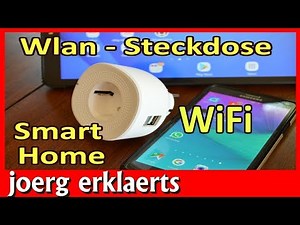 WiFI 2x USB Smart Home Wlan Steckdose für Alexa und Google Home Tutorial Nr. 201
