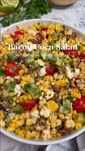 BACON CORN SALAD!😍