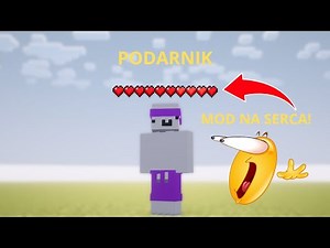 PORADNIK na MOD z SERCAMI w MINECRAFT!❤️