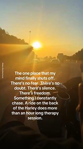 163K views · 4K reactions | A ride on the back of the Harley does more than an hour long therapy session. #motorcycle #harleydavidson #usabikers #fbviralreels | Riders Brotherhood | Facebook