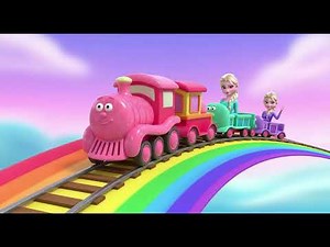 Elsa’s Colorful Ride on the Jelly Train