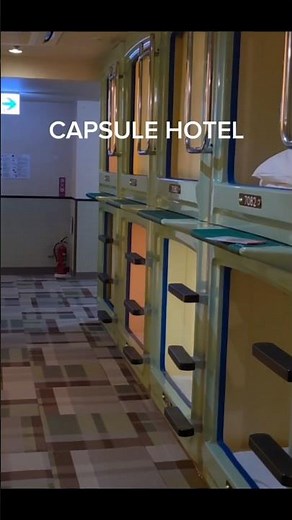 We Stayed in the Crazy Capsule Hotel in Shinjuku!