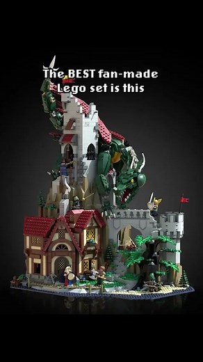 Fantastical Fortress: Lego Set Inspired by D&D