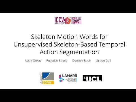 [ICCV 2025] Skeleton Motion Words for Unsupervised Skeleton-Based Temporal Action Segmentation