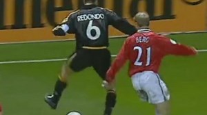 Real Madrid : El taconazo de Redondo en Old Trafford cumple 20 años