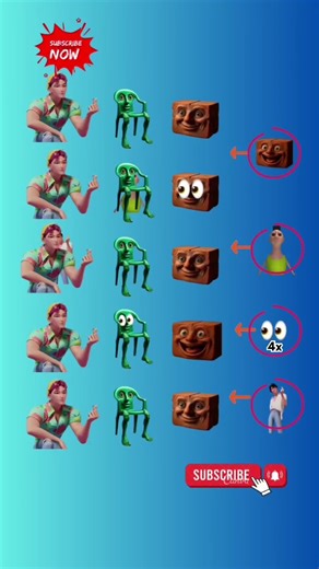 Find Odd Hamood Habibi Tower and NoobiniPizzarini Edition 18#김프로 #유백합#kpopdemonhunters #kpopshorts