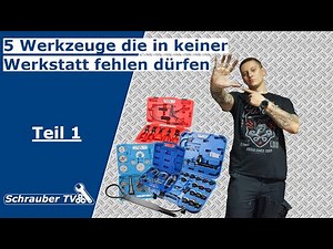 Top 5 tools for your workshop Part 1 / Car workshop / Automotive special tools