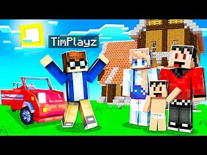 MY LITTLE BROTHER MEETS MY MINECRAFT FAMILY!