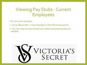 How to Access Victorias Secret Pay Stubs & W2s