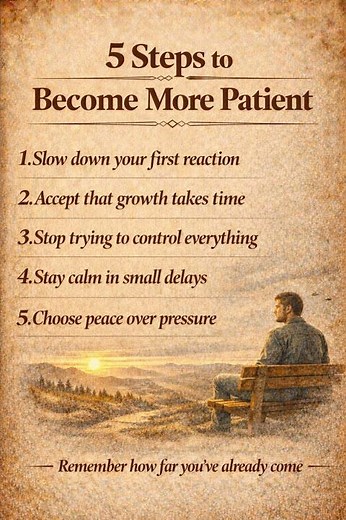 5 Steps to Become More Patient | Build Calm Strength in Daily Life