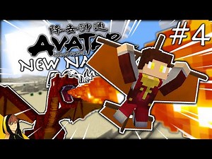AIRBENDER VS DRAGON!!! | Minecraft - Avatar: Dawn of the New Nations [Series] #4